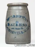 & Bayless, McCARTHEY & BAYLESS / LOUISVILLE, KY Stoneware Canning Jar, circa 1875, Stoneware