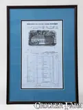 J. & E. Norton, Unusual Billhead for J. & E. NORTON / BENNINGTON, VT, c1850s