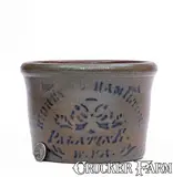 Richey & Hamilton, Rare RICHEY & HAMILTON / PALATINE, W. VA Stoneware Bowl