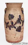 T.S. Balsley, T.S. BALSLEY / MANUFACTURER / DETROIT, MICH. Stoneware Churn, third quarter 19th century, Stoneware