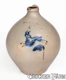Norton & Fenton, NORTON & FENTON / BENNINGTON, VT Stoneware Rabbit Jug, circa 1845, circa 1845, Stoneware