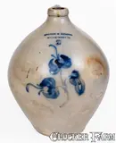 Norton & Fenton, NORTON & FENTON / BENNINGTON, Vermont Stoneware Jug, c1845, c1845, Stoneware