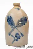 Pfaltzgraff & Co., Rare 3 Gal. PFALTZGRAFF & CO. / YORK, PA Stoneware Jug, c1855-80, c1855-80, Stoneware