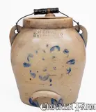 F.H. Cowden, F.H. COWDEN / HARRISBURG, PA Batter Pail, circa 1880, circa 1880, Stoneware