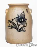 F. Stetzenmeyer & G. Goetzman, F. STETZENMEYER & G. GOETZMAN / ROCHESTER, NY Stoneware Jar, circa 1853-1860, Stoneware