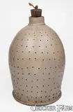 J.J. Lawlor, Rare J. J. LAWLOR / ALBANY, NY Stoneware Lye Jug, circa 1870, Stoneware