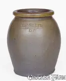 H. C. Smith, Small-Sized H.C. SMITH / ALEXA / D.C. (Alexandria, VA) Stoneware Jar, c1835, c1835, Stoneware