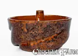 John Bell, JOHN BELL / WAYNESBORO Redware Cake Mold, c1850-80, c1850-80, Redware