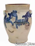 R.C.R, R.C.R. / PHILA (Richard C. Remmey, Philadelphia) Stoneware Jar, c1880, c1880, Stoneware