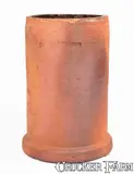 A W Bacher, A W BACHER / WINCHESTER VA Redware Chimney Flue Liner, circa 1880, Redware
