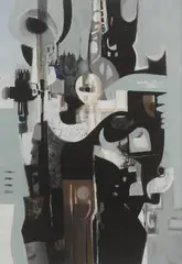 Untitled by George Campbell, sold Mar 2019
