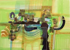 Untitled by George Campbell, sold Sep 2018