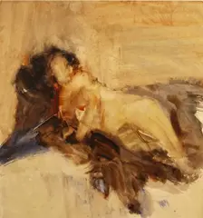 Untitled by Barrie Cooke, sold Sep 2018