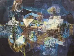 Untitled by George Campbell, sold Sep 2018