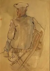 Untitled by George Campbell, sold Sep 2018