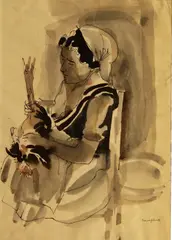 Untitled by George Campbell, sold Sep 2018