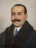 Osmar Schindler, Portrait Of A Man, Possibly A Self Portrait, 1922, Pastel on card