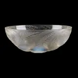 René Lalique (French, 1860-1945), A 'Dahlias' Bowl, Designed 1921 by René Lalique, glass, moulded R LALIQUE FRANCE, sold Jun 2025