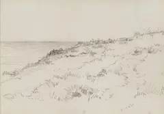 Benjamin Williams Leader, Sand Dunes, Pencil