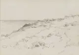 Benjamin Williams Leader, Sand Dunes, Pencil