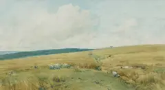 Reginald Arthur, West Riding Upland, Yorkshire, Watercolour