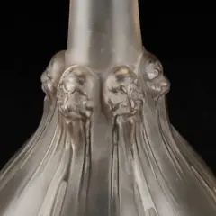 René Lalique, René Lalique (French, 1860-1945), 'Six Tétes', An Early Frosted Glass Decanter And Stopper Designed 1914, glass