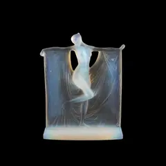 René Lalique, René Lalique (French, 1860-1945), A 'Suzanne' Statuette Designed 1929, glass, etched R