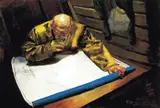 Christian Krohg, Innseilingen til Puerto Rico
