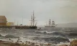 Nils Hansteen, Norsk havn