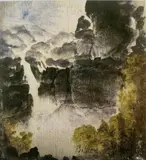 Peder Balke, Foss, Olje på plate