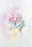 Akeleie by Jakob Weidemann, 1978, Olje på lerret, sold Nov 2000