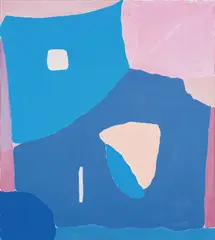 Johannes Rian, Komposisjon, 1964, Olje på lerret