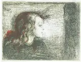 Edvard Munch, Det syke barn, Fargelitografi