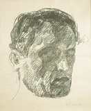 Edvard Munch, Selvportrett i skygge
