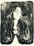 Edvard Munch, Brosjen. Eva Mudocci