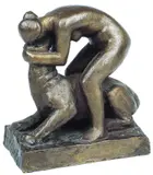 Gustav Vigeland, Kvinne og panter, Bronse