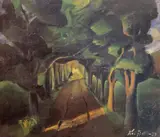 Kai Fjell, Allé med løvtrær