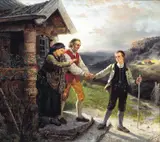 Adolph Tidemand, Den yngste sønns avskjed