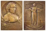 Marco Tobón Mejía, Gertrudis Gómez de Avellaneda, 1914, Bronce