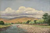 Jesús María Zamora, [Paisaje], 1926, Óleo sobre lienzo