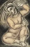 Luis Alberto Acuña Tapias, [Campesina], 1938, Pastel sobre papel