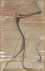 Sin título by Omar Rayo, 1950, Mixta sobre papel, sold May 2024