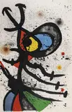 The Nymphomaniac President by Joan Miró, 1971, Litografía sobre papel. Ejemplar 17 de 50, sold May 2024