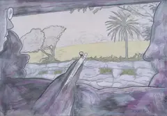 Desde la trinchera by Wilson Díaz, 2016, Acrílico sobre lienzo, sold May 2024