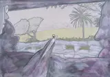 Wilson Díaz, Desde la trinchera, 2016, Acrílico sobre lienzo