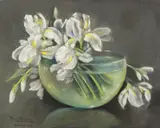 Alfredo Ramos Martínez, [Bouquet de liliums]