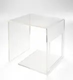 Mesa auxiliar, Acrílico, Acrílico