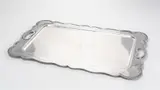 Bandeja rectangular, Plata, Plata