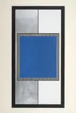 Jesús Rafael Soto, El cuadro cobalto, 1970, Serigrafía sobre papel. Ejemplar Prueba de Artista