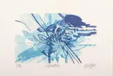 Alejandro Obregón, Nepenthes, Serigrafía sobre papel. Ejemplar Prueba de Artista